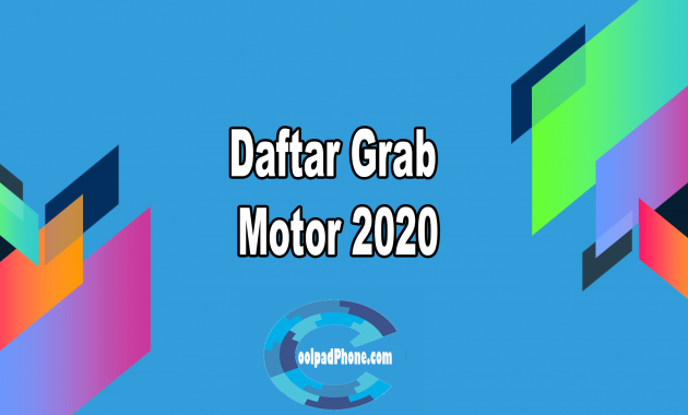 Daftar Grab Motor 2020