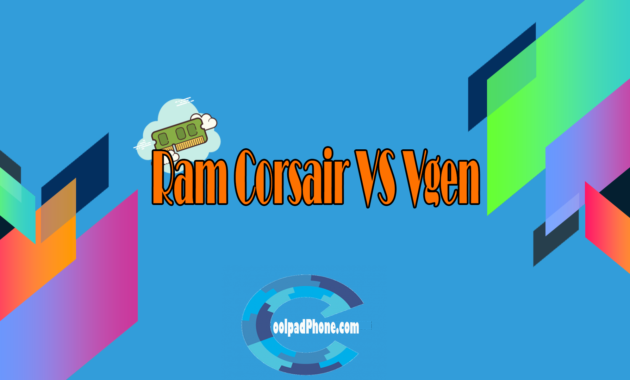 Ram Corsair VS Vgen