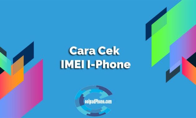 Cek IMEI I-Phone