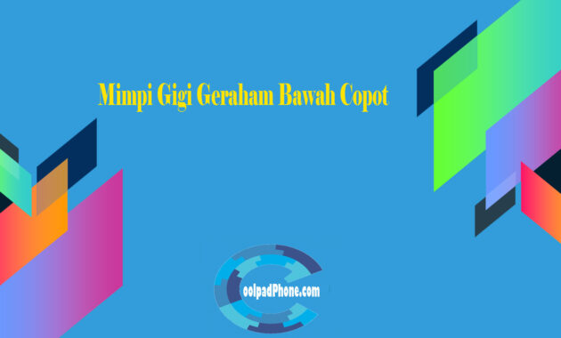 Mimpi Gigi Geraham Bawah Copot